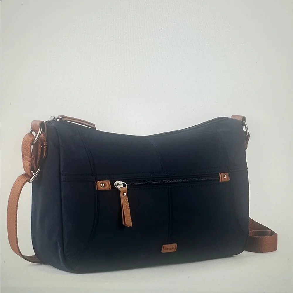 The Sak Esperato Nylon Hobo Crossbody Navy NWT - Picture 11 of 11
